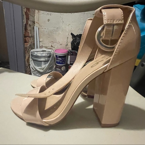 Nude Block Heels - Picture 3 of 8